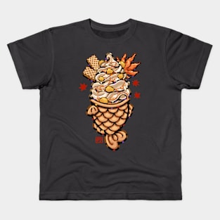 Taiyaki Ice Cream (Autumn) Kids T-Shirt